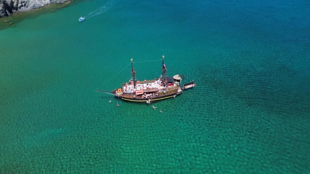 3 Bays Experience Kardamena: Pirate Boat Adventure & Paradise Beach Tour 2025
